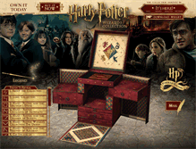 Tablet Screenshot of harrypotterwizardscollection.com